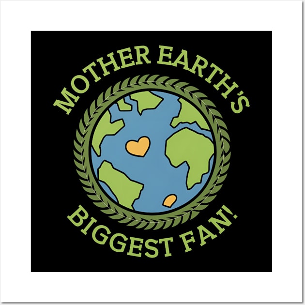 Mother Earth Biggest Fan Wall Art by NomiCrafts